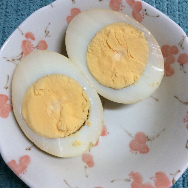 カレー味で♪味付け卵